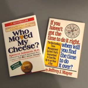 Two Books: Time management and dealing with change